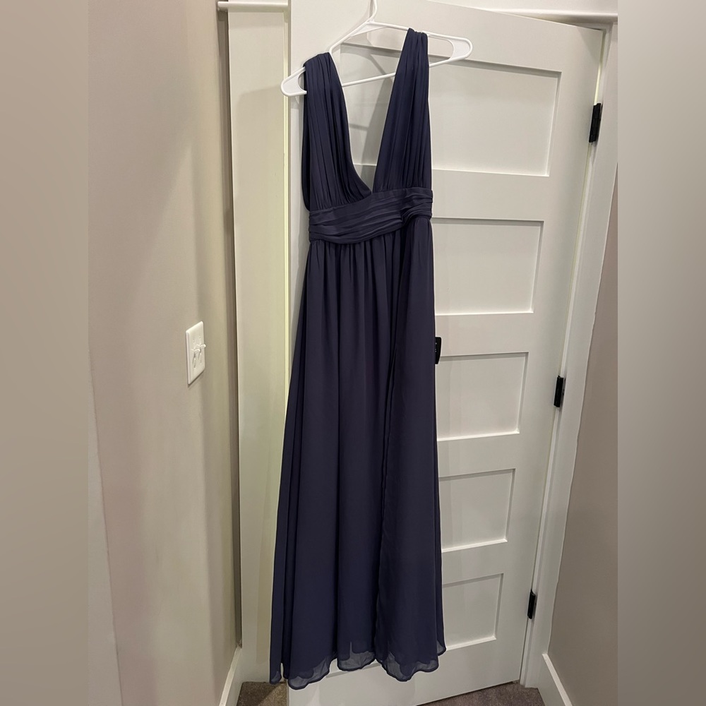 Ivory long formal dress